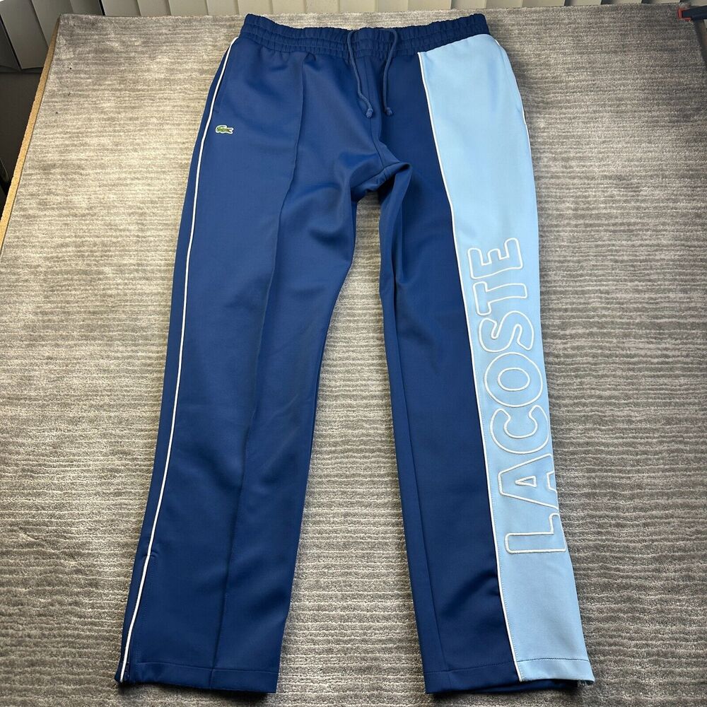 Lacoste Live Pants Mens Extra Large Sweatpants Joggers Spellout Track